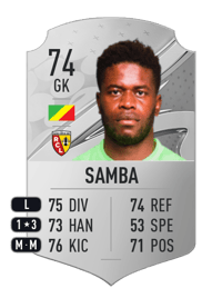 Brice Samba Rare 74 OVR