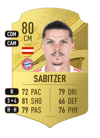Marcel Sabitzer Rare 80 OVR