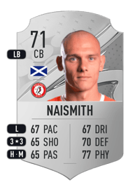 Kal Naismith Rare 71 OVR