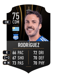 Sebastián Rodríguez CONMEBOL LIBERTADORES 75 OVR