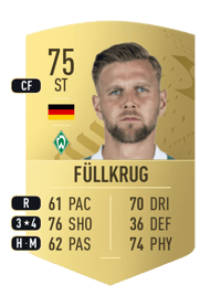 Niclas Füllkrug Common 75 OVR