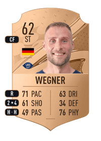 Max Wegner Rare 62 OVR