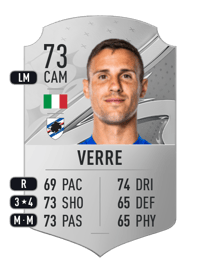 Valerio Verre Rare 73 OVR