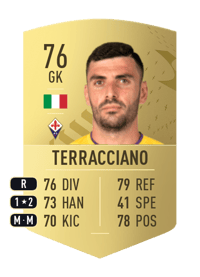 Pietro Terracciano Common 76 OVR