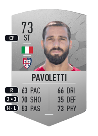 Leonardo Pavoletti Common 73 OVR