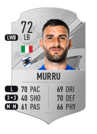 Nicola Murru Rare 72 OVR