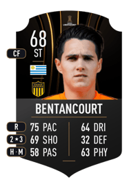 Rubén Bentancourt CONMEBOL LIBERTADORES 68 OVR