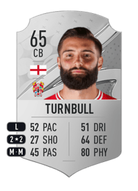 Jordan Turnbull Rare 65 OVR