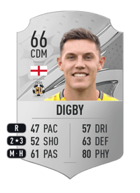 Paul Digby Rare 66 OVR
