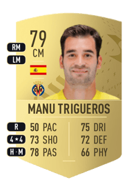Manu Trigueros Common 79 OVR