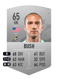 Evan Bush Common 65 OVR