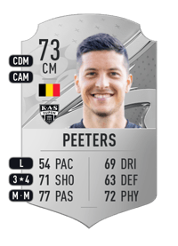 Stef Peeters Rare 73 OVR