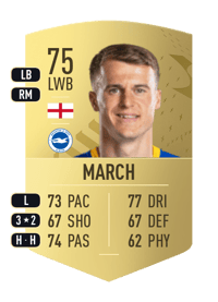 Solly March Common 75 OVR