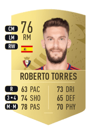 Roberto Torres Common 76 OVR