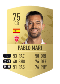 Pablo Marí Common 75 OVR