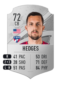 Matt Hedges Rare 72 OVR