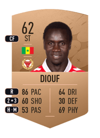 Papa Diouf Common 62 OVR