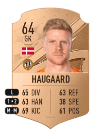 Jakob Haugaard Rare 64 OVR