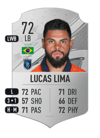 Lucas Lima Rare 72 OVR