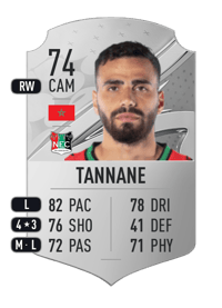 Oussama Tannane Rare 74 OVR