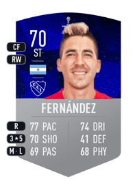 Leandro Fernández CONMEBOL SUDAMERICANA 70 OVR