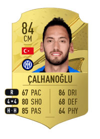 Hakan Çalhanoğlu Rare 84 OVR