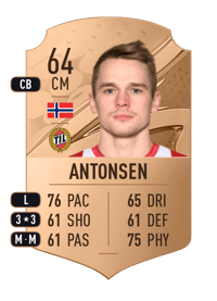 Kent-Are Antonsen Rare 64 OVR