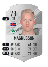 Hörður Magnússon Rare 73 OVR