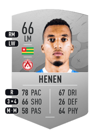 David Henen Common 66 OVR