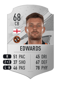 Ryan Edwards Rare 68 OVR