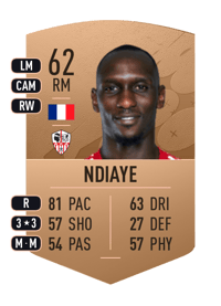 Alassane Ndiaye Common 62 OVR