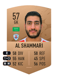 Abdullah Al Shammari Common 57 OVR