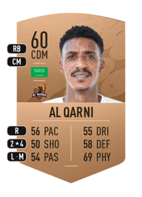 Mohammed Al Qarni Common 60 OVR