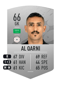 Fawaz Al Qarni Common 66 OVR