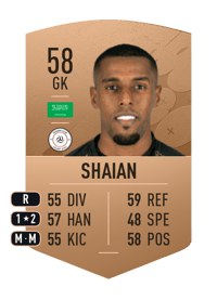 Hussain Shaian Common 58 OVR