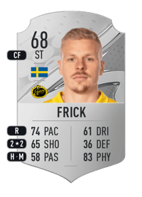 Per Frick Rare 68 OVR