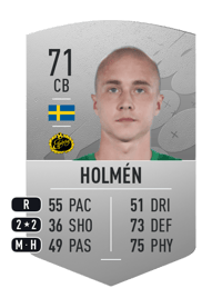 Sebastian Holmén Common 71 OVR