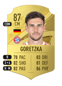 Leon Goretzka Rare 87 OVR