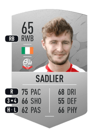 Kieran Sadlier Common 65 OVR