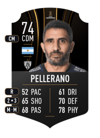 Cristian Pellerano CONMEBOL LIBERTADORES 74 OVR