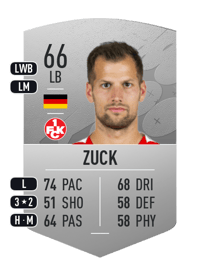 Hendrick Zuck Common 66 OVR