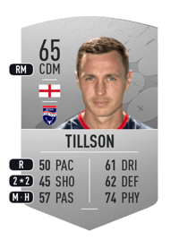 Jordan Tillson Common 65 OVR