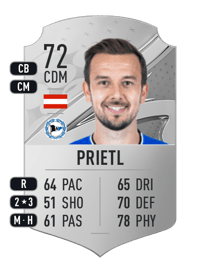 Manuel Prietl Rare 72 OVR