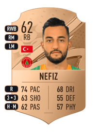 Emre Nefiz Rare 62 OVR