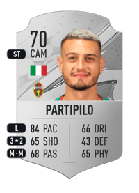 Anthony Partipilo Rare 70 OVR