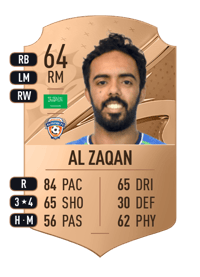 Ali Al Zaqan Rare 64 OVR