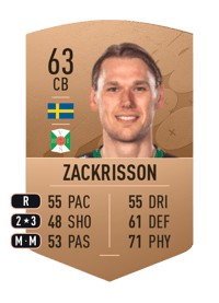 Hampus Zackrisson Common 63 OVR