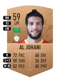 Fahad Al Johani Common 59 OVR