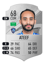 Abdullah Ateef Rare 68 OVR