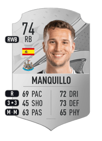 Manquillo Rare 74 OVR